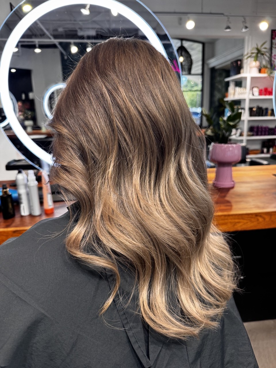 Balayage refresh after