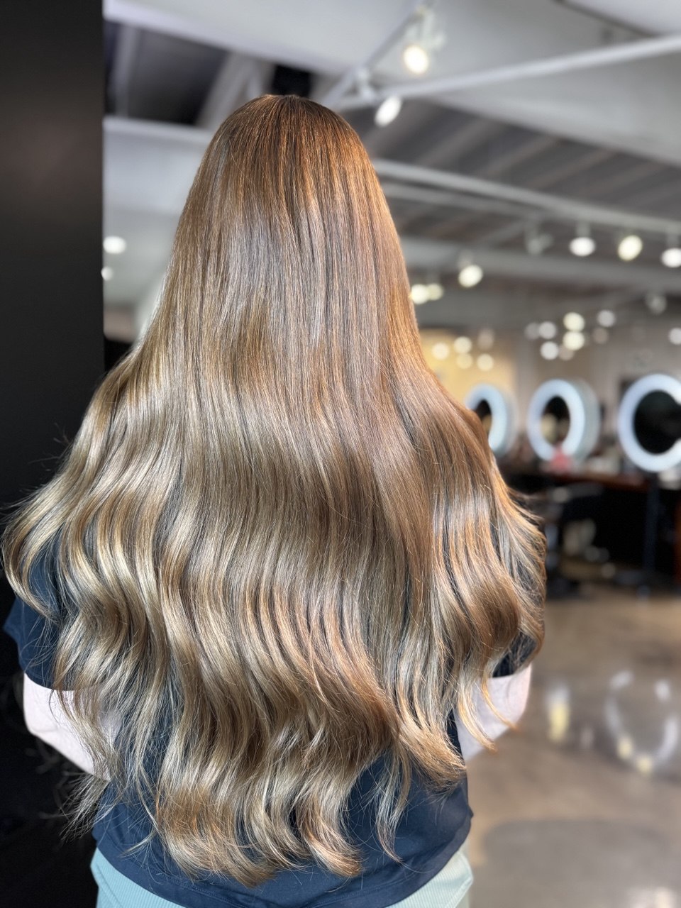Dimensional blonde after
