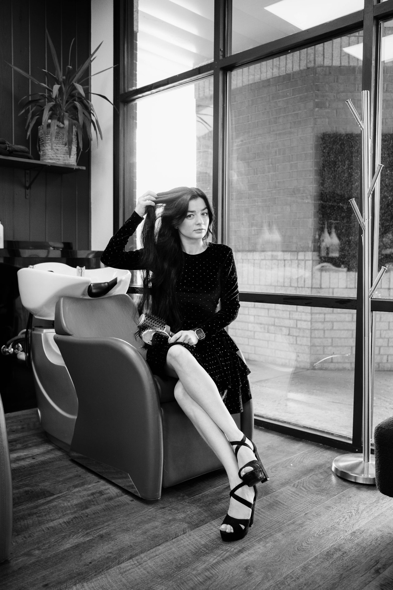 Olena at work