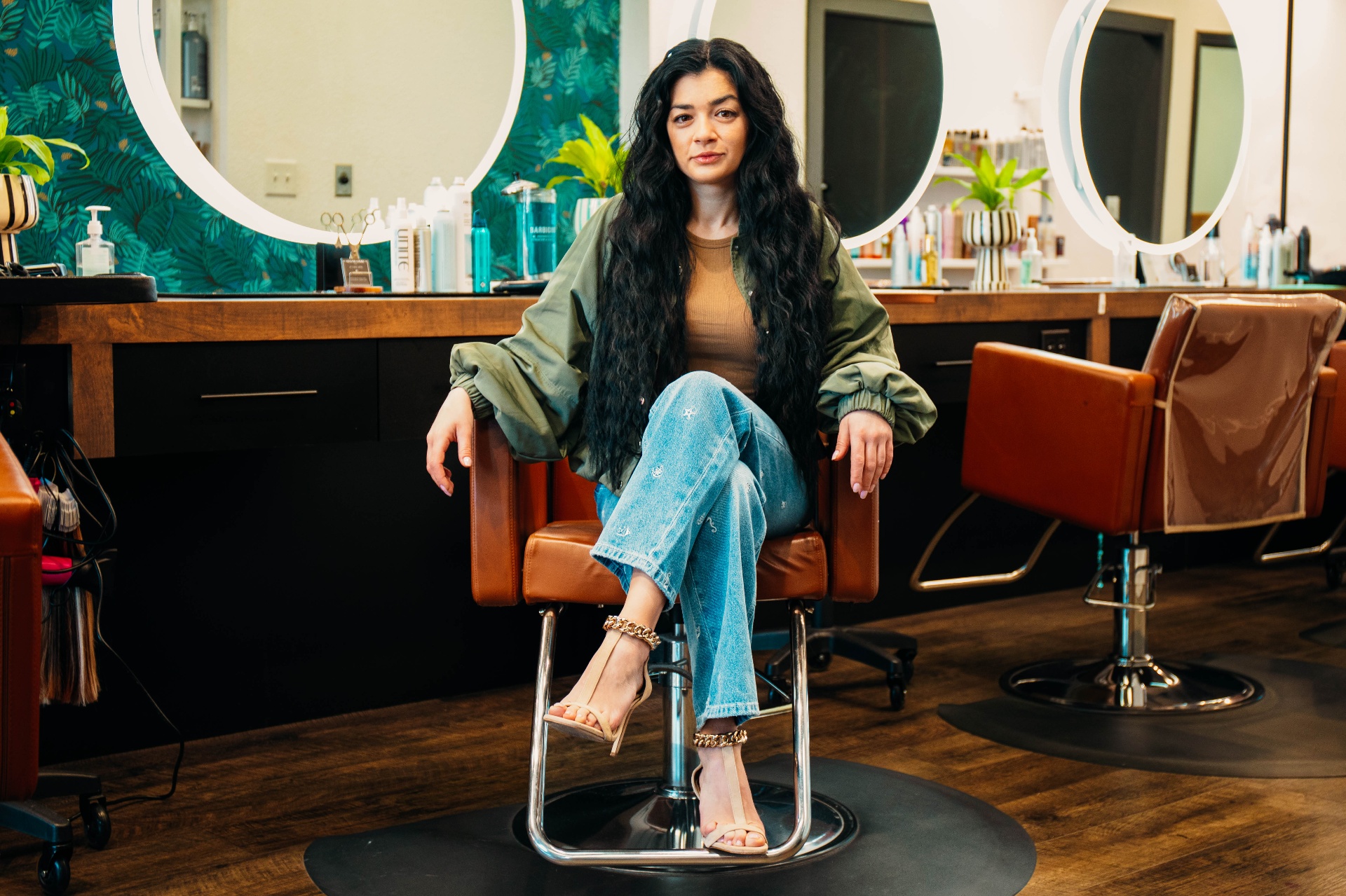 Olena Kolesnik — luxury hair color specialist in Springfield, Missouri